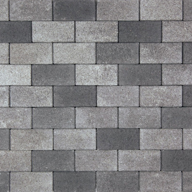 RS Betonklinker 8cm Grijs Zwart
