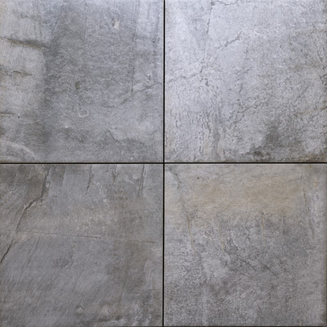 GSB Ceramic Toulouse Grijs 80x80x2 cm