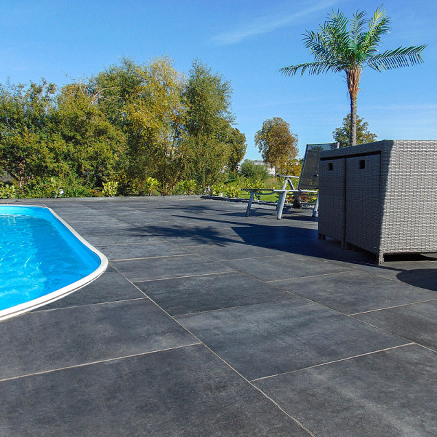 Ceramic Plus Nancy Antraciet 60x60x4 cm