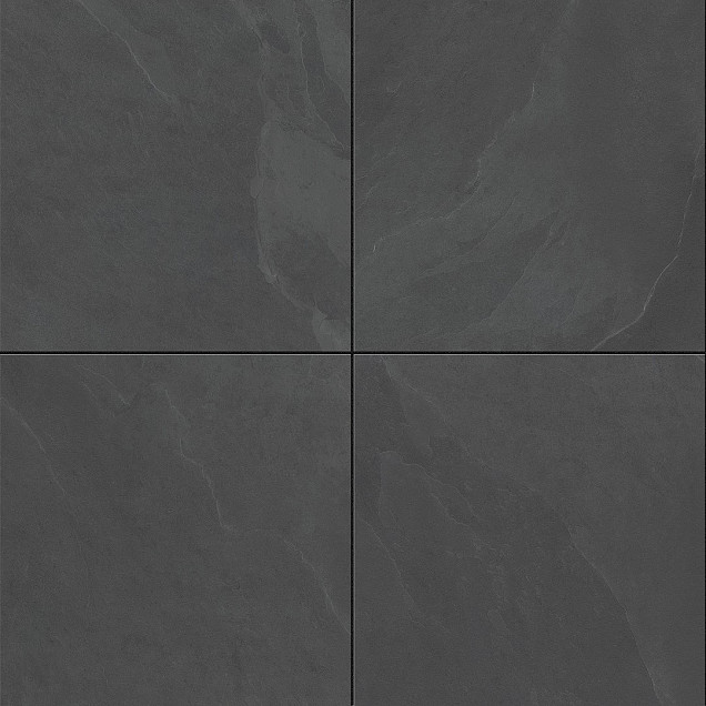 Ceramic Pavia Antracite Tre 40x80x3 cm