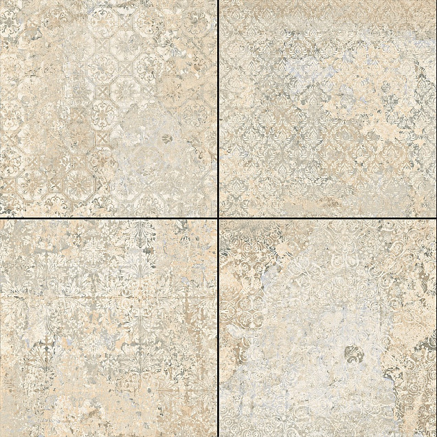 GSB Ceramic Plus Catania Decor Beige 60x60x4 cm
