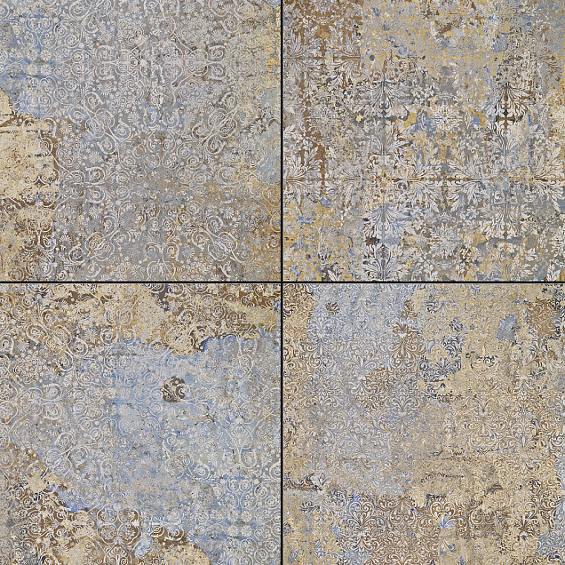 GSB Ceramic Plus Catania Decor Multi 60x60x4 cm