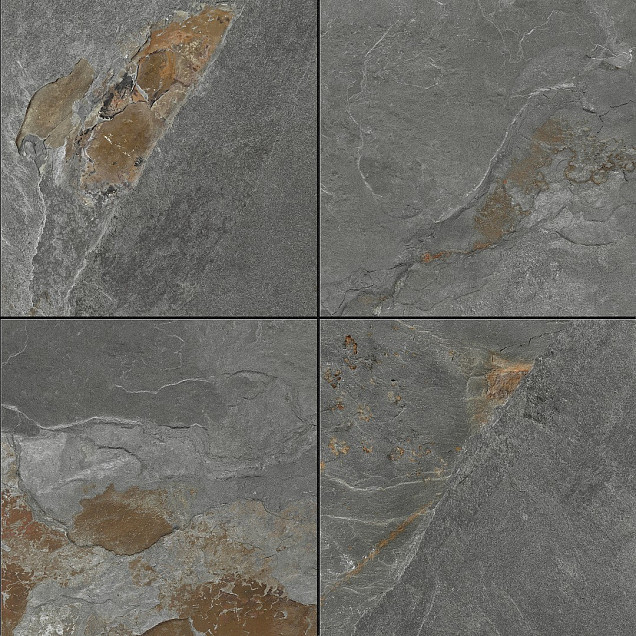 Ceramic Varese Antracite Tre 60x60x3 cm