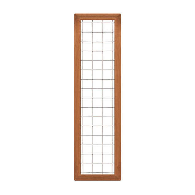 Bangkirai draadscherm 45x180 cm