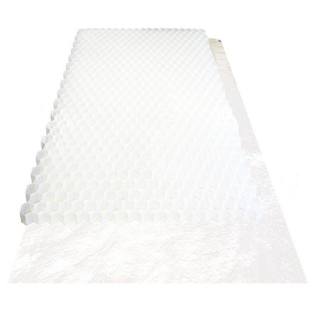 Premium grindplaat 120x80x3 cm / doek 90 gr/m² WIT