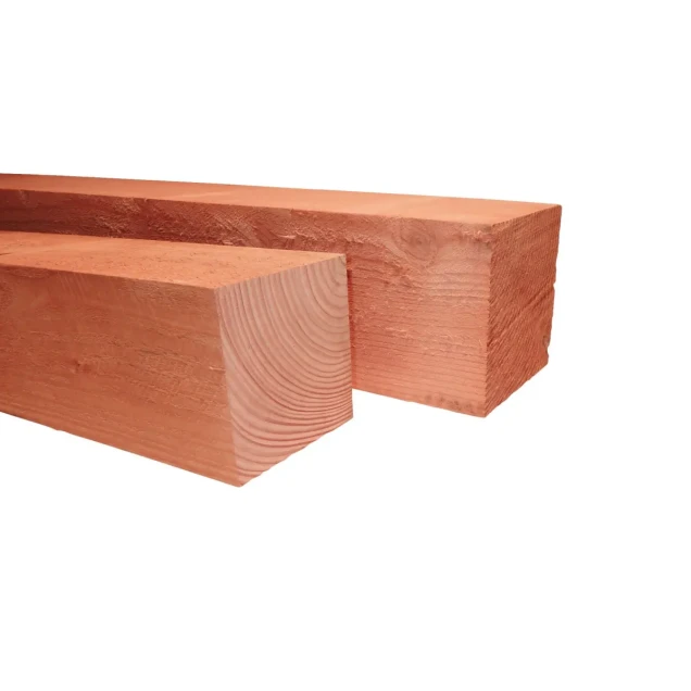 Douglas fijnbezaagde paal 20x20x250 cm onbehandeld