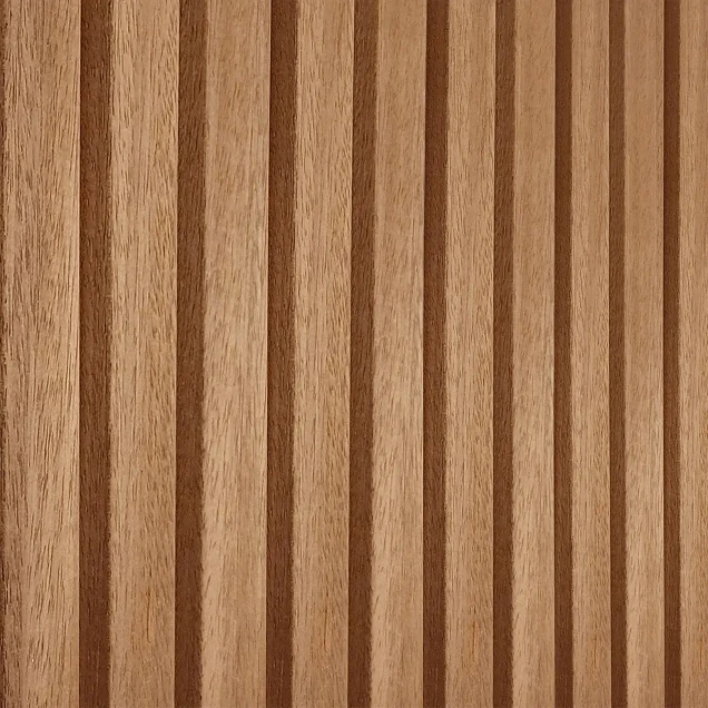 Set planken voor wand B met Thermo Triple profiel. ayous. hoogte 224 cm