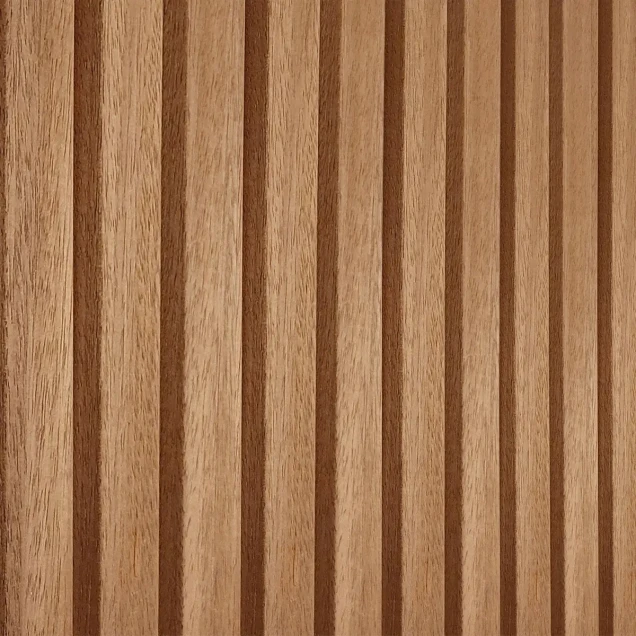 Set planken voor wand E met Thermo Triple profiel. ayous. hoogte 224 cm