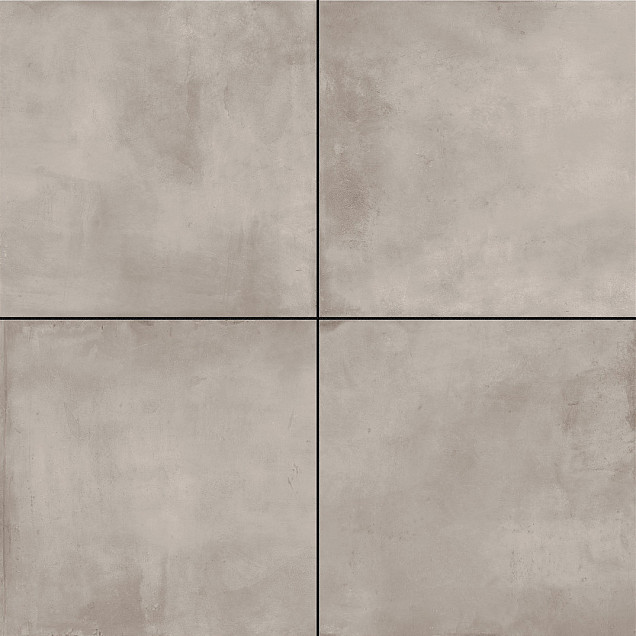 Keramische tegel Factory Clay Due 80x80x2 cm