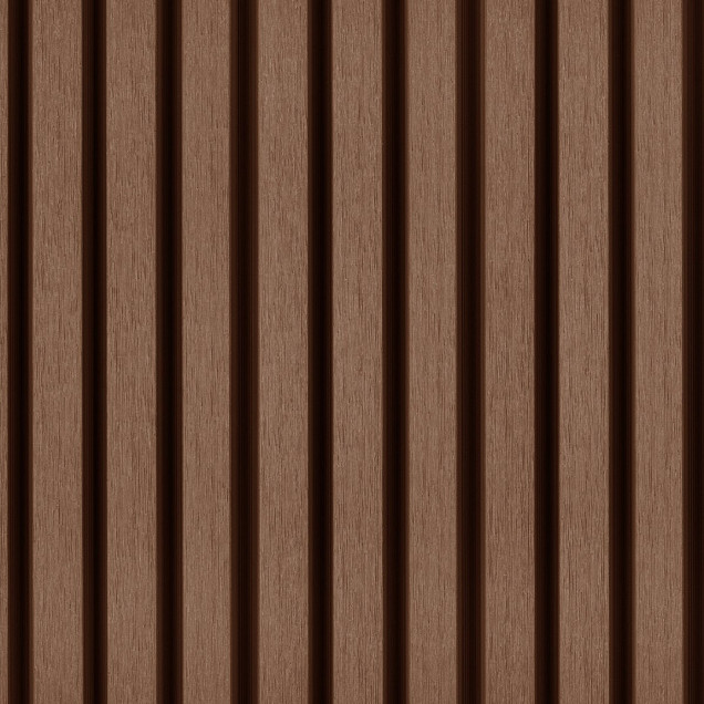 PuraTech 30 composiet gevelbekleding 3,3 x 17,0 x 290 cm Teak