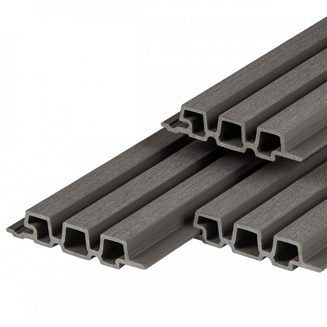 PuraTech 30 composiet gevelbekleding 3,3 x 17,0 x 290 cm Dark Grey