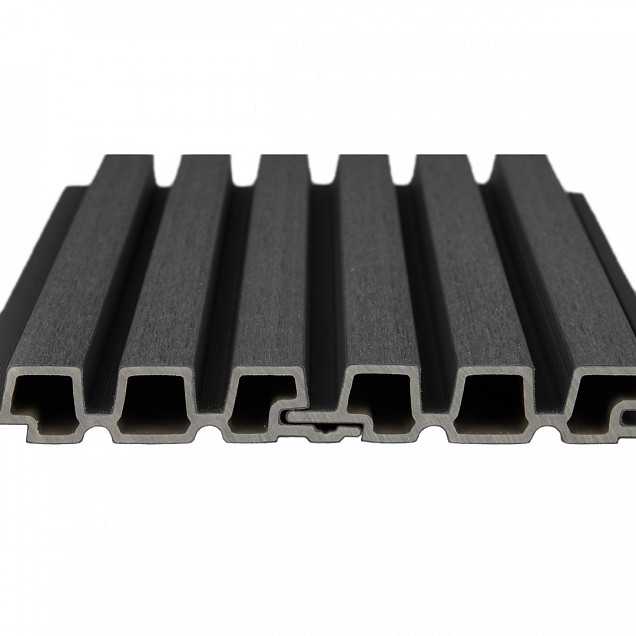 PuraTech 30 composiet gevelbekleding 3,3 x 17,0 x 390 cm Ebony Black