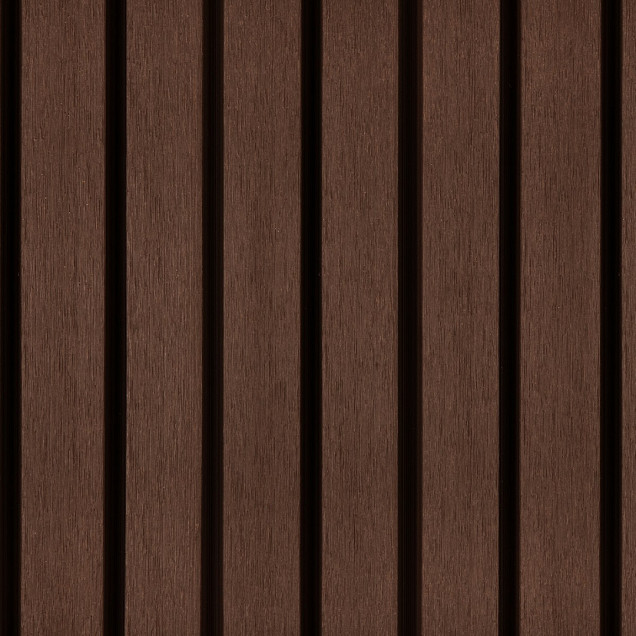 PuraTech 55 composiet dubbel profiel 3,3 x 17,0 x 290 cm, ipé, fijne houtnerf