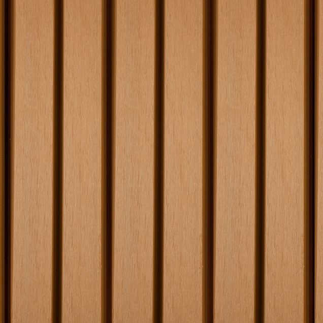 PuraTech 55 composiet dubbel profiel 3,3 x 17,0 x 390 cm, cedar, fijne houtnerf