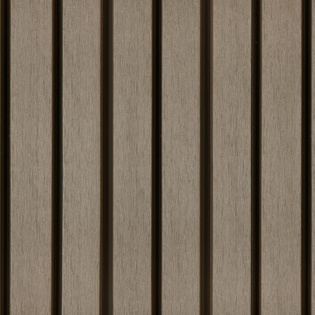 PuraTech 55 composiet dubbel profiel 3,3 x 17,0 x 290 cm, light grey, fijne houtnerf