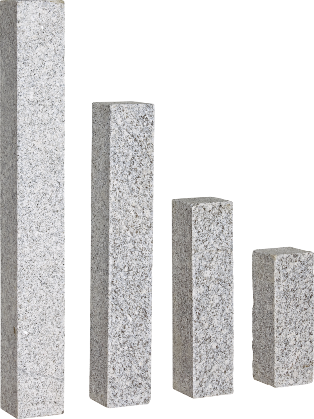 Palissade G603 grijs Piazzo 12x12x75 cm
