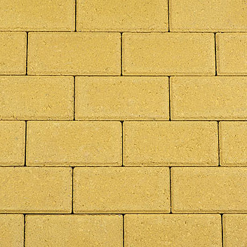 Betonstraatsteen 8cm geel komo