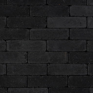 Trommelsteen dikformaat Antraciet