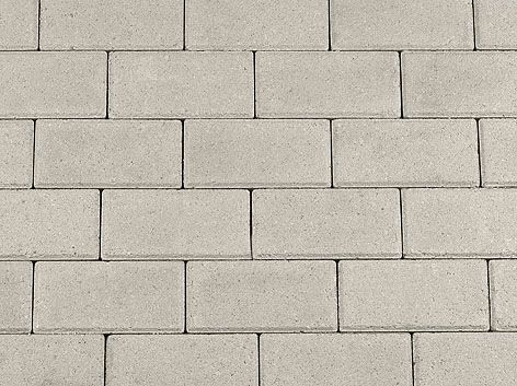 Dubbelklinkers 21x21x8 grijs S-top