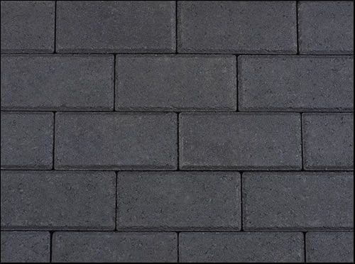 Dubbelklinkers 21x21x8 antraciet S-top