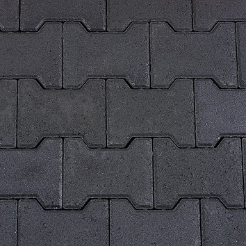 H-verbandsteen 8cm antraciet komo (36 stuks per laag)