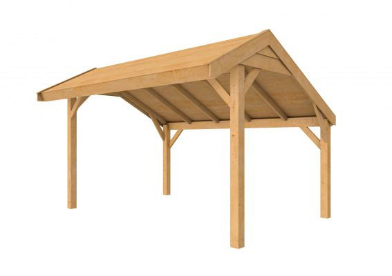 Douglasvision kapschuur Comfort 400x250 cm, onbehandeld