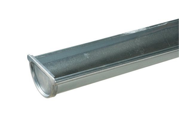 Verzinkte onderuitloop, ø8 cm