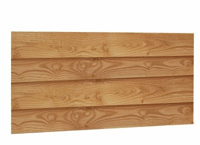 Douglas wandpakket t.b.v. dubbelzijdige wand Comfort/DHZ 371x224 cm, zwart geïmpregneerd