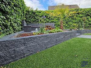 Rockwall XL 15x15x60 cm Antraciet