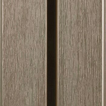 PuraTech 55 composiet dubbel profiel 3,3 x 17,0 x 390 cm, light grey, fijne houtnerf