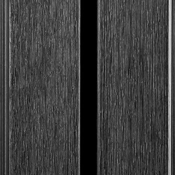 PuraTech 55 composiet dubbel profiel 3,3 x 17,0 x 390 cm, ebony black, fijne houtnerf
