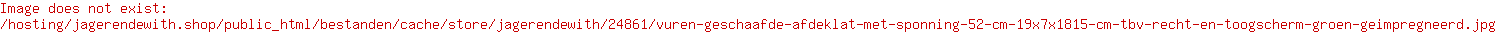 Vuren geschaafde afdeklat met sponning (5.2 cm) 1.9x7x181.5 cm t.b.v. recht en toogscherm, groen geïmpregneerd